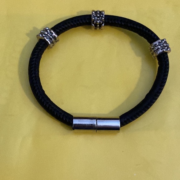 Handmade Cork Bracelet with Magnetic Snap - Picture 4 of 4